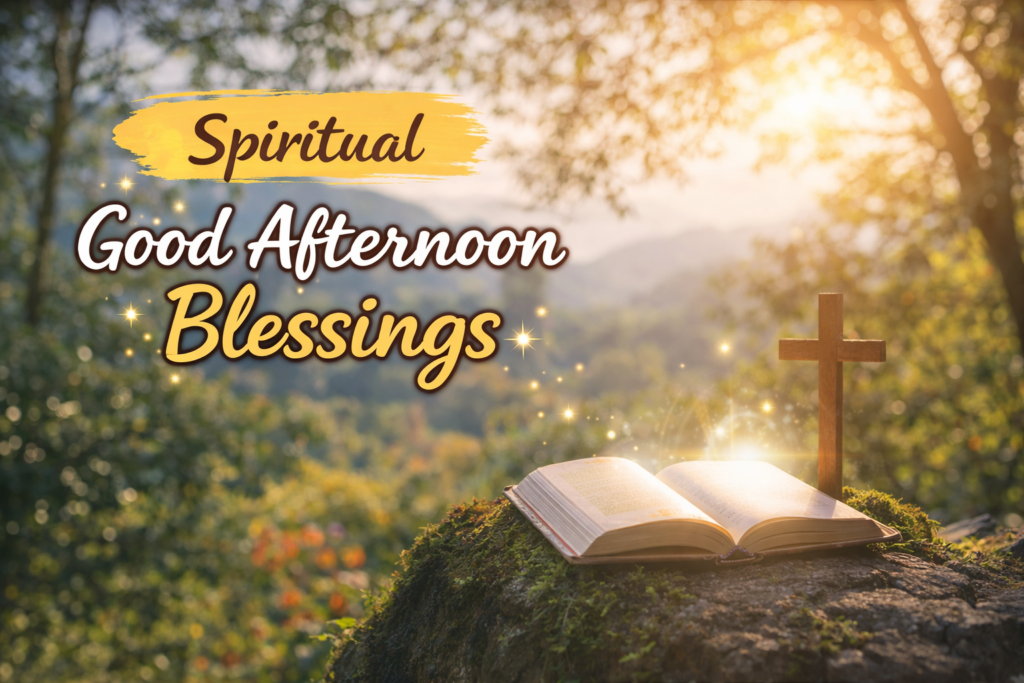 Spiritual Good Afternoon Blessings
