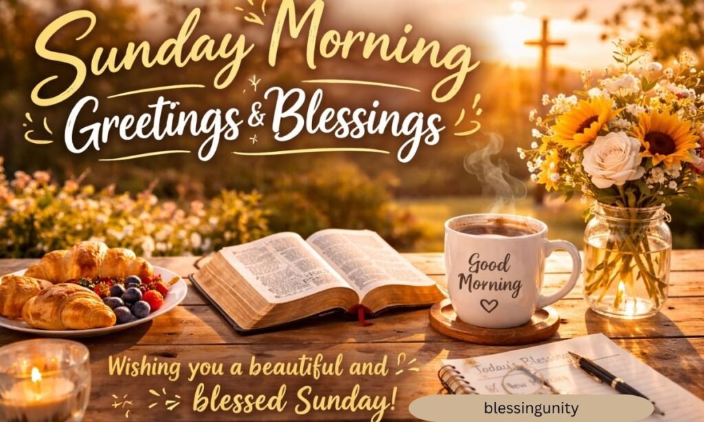 Sunday Morning Greetings and Blessings