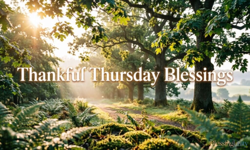 Thankful Thursday Blessings