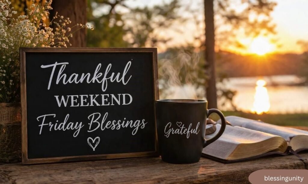 Thankful Weekend Friday Blessings