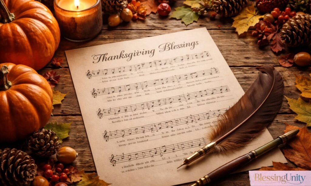 Thanksgiving Blessings Lyrics
