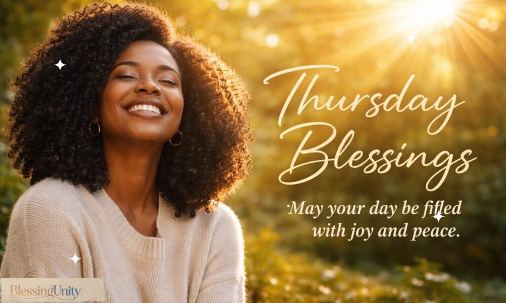 Thursday Blessings Black Images