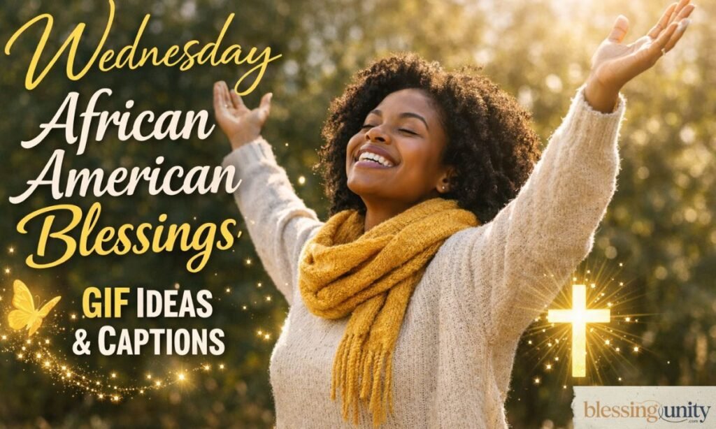 Wednesday African American Blessings GIF Ideas and Captions
