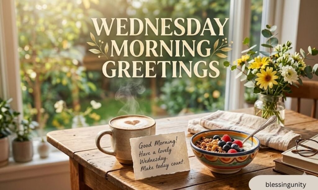 Wednesday Morning Greetings
