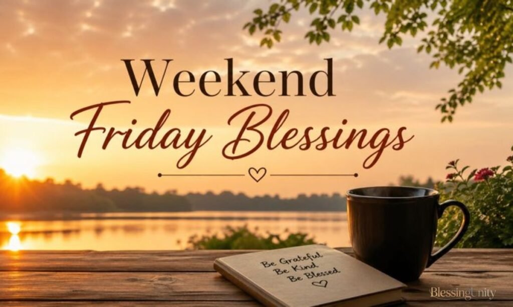 Weekend Friday Blessings