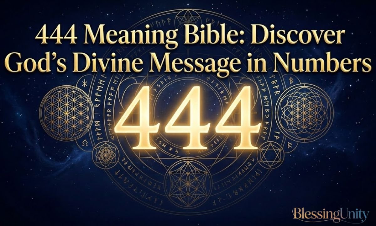 444 Meaning Bible: Discover God’s Divine Message in Numbers