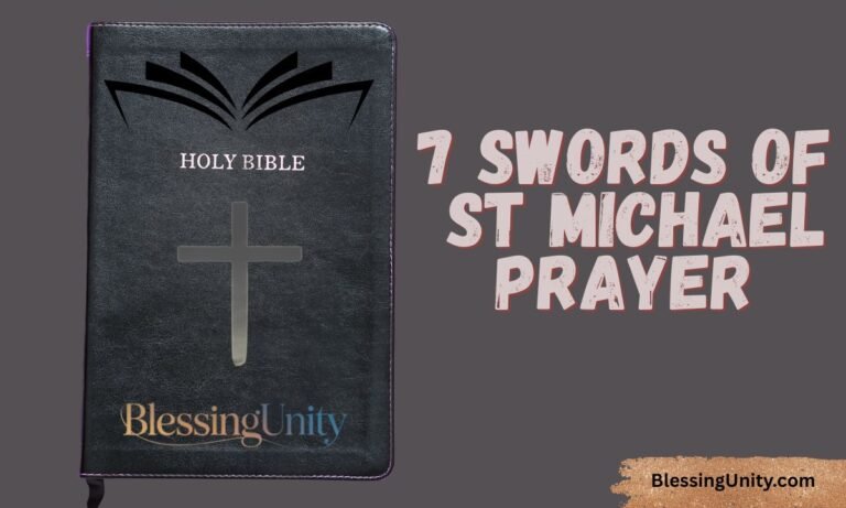 7 Swords of St Michael Prayer