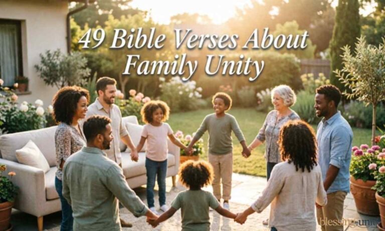 Bible Verses About Family Unity