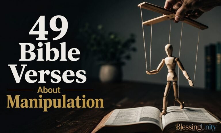 Bible Verses About Manipulation