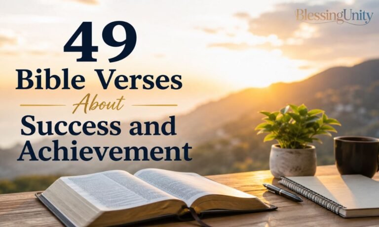 Bible Verses About Success and Achievement