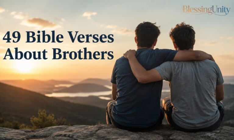 Bible Verses About Brothers