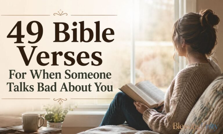 Bible Verses For When Someone Talks Bad About You