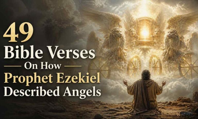 Bible Verses On How Prophet Ezekiel Described Angels
