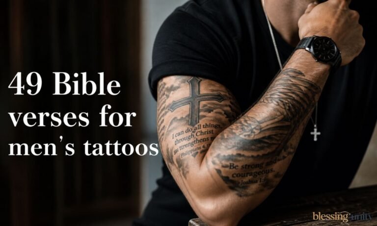 Bible verses for men’s tattoos