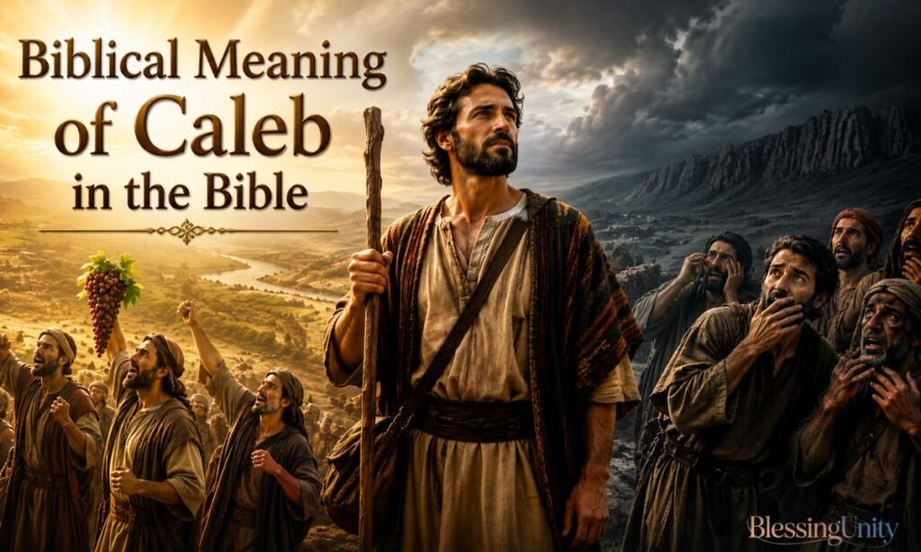 Biblical Meaning of Caleb in the Bible