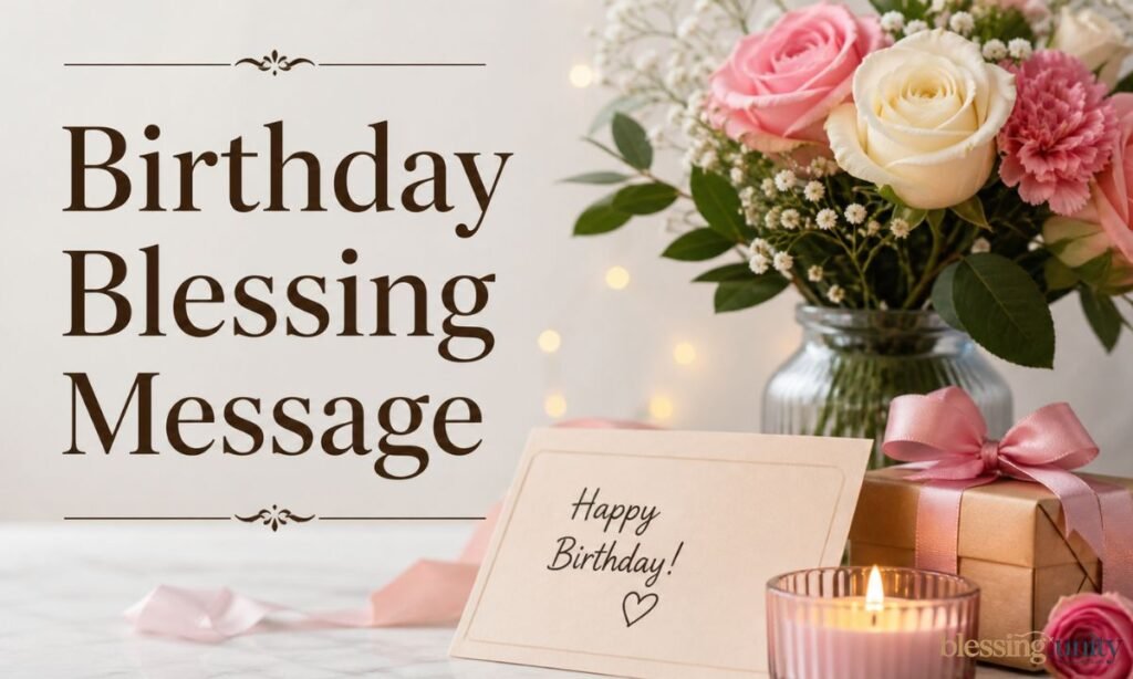 Birthday Blessing Message