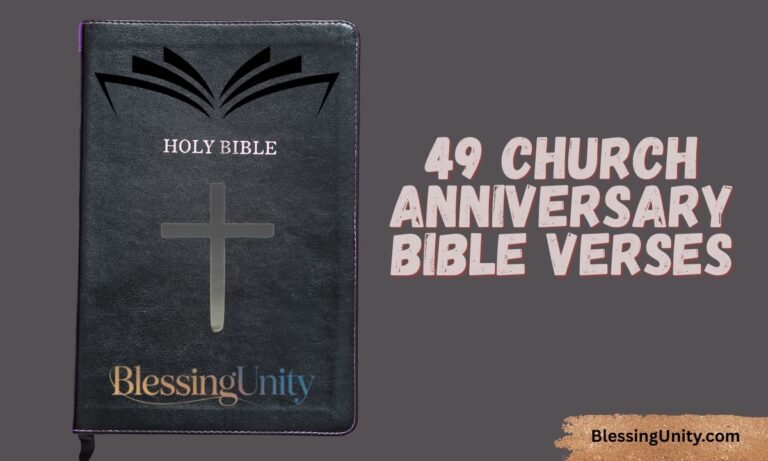 Church Anniversary Bible Verses