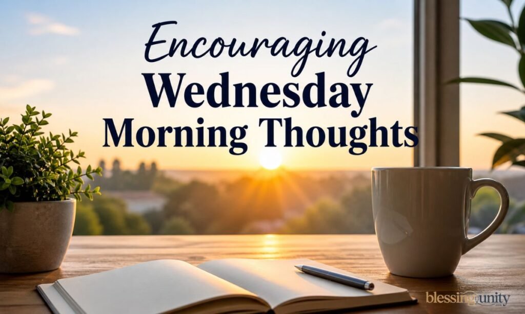Encouraging Wednesday Morning Thoughts