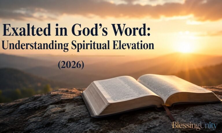 Exalted in God's Word Understanding Spiritual Elevation (2026)