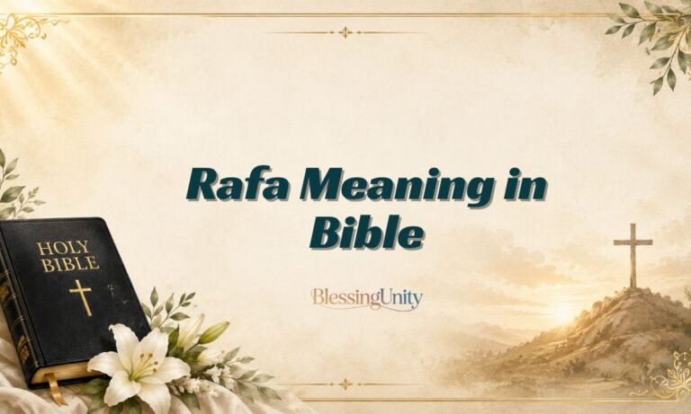 Rafa Meaning in Bible