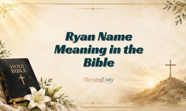Ryan Name Meaning in the Bible