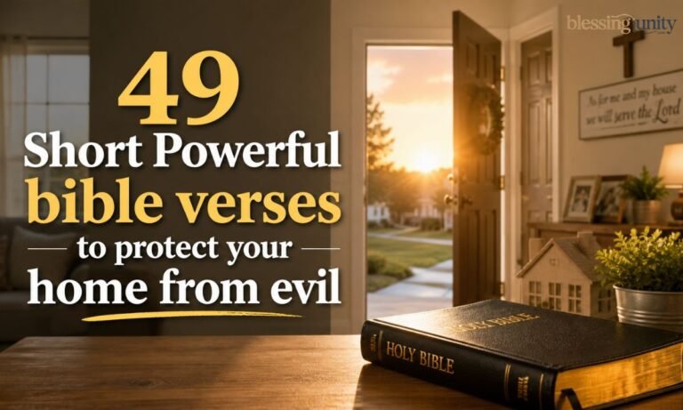 Short Powerful bible verses to protect your home from evil_