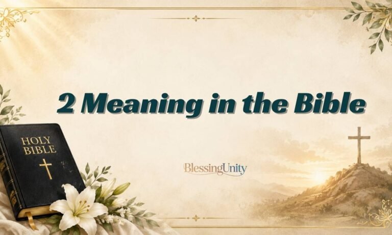 2 Meaning in the Bible