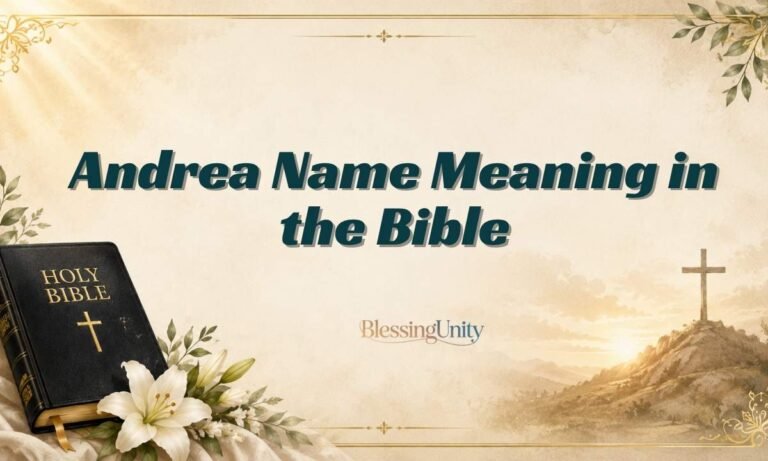 Andrea Name Meaning in the Bible