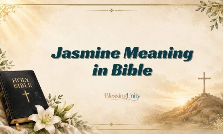 Jasmine Meaning in Bible