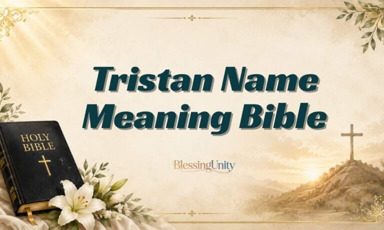 Tristan Name Meaning Bible