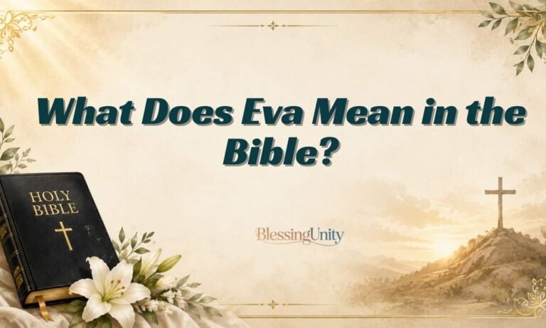 What Does Eva Mean in the Bible