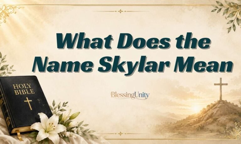 What Does the Name Skylar Mean